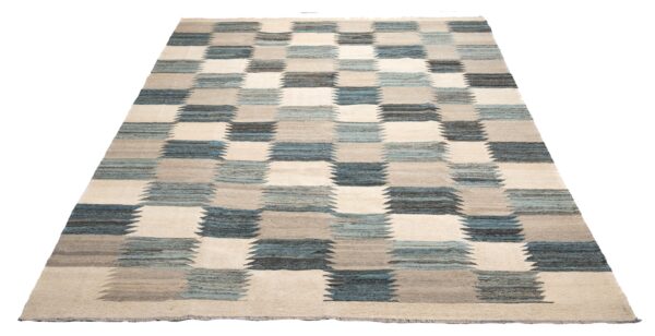 Maimana Modern Kilim Rug  345cm x 264cm / 11'4'' x 8'8'' - Image 3