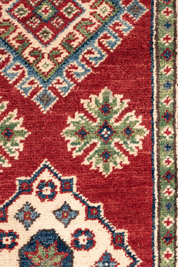 Village Kazak 297cm x 75cm / 9'9'' x 2'6'' - Image 5