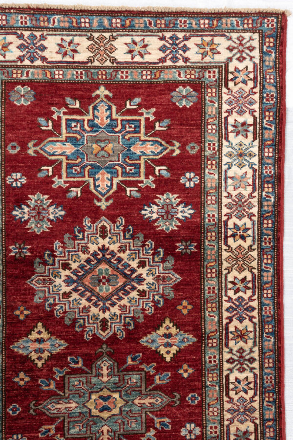 Fine Kazak 399cm x 82cm / 13'1'' x 2'8'' - Image 7