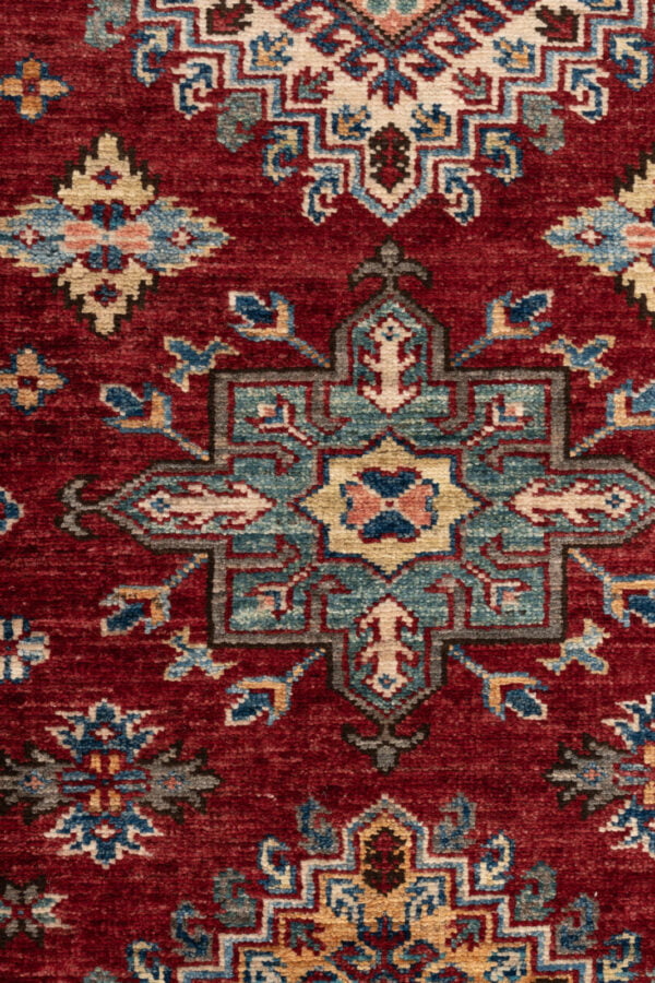Fine Kazak 399cm x 82cm / 13'1'' x 2'8'' - Image 6