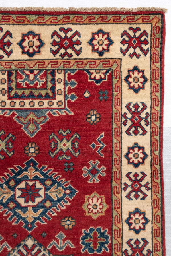 Village Kazak 293cm x 79cm / 9'7'' x 2'7'' - Image 4