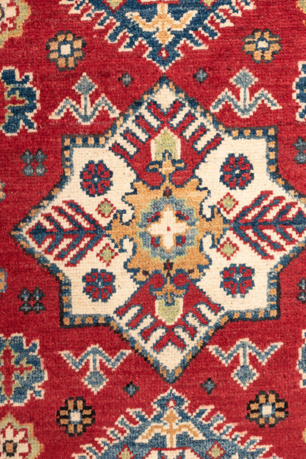 Village Kazak 293cm x 79cm / 9'7'' x 2'7'' - Image 8