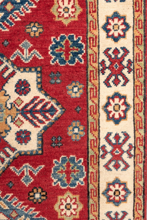 Village Kazak 293cm x 79cm / 9'7'' x 2'7'' - Image 9
