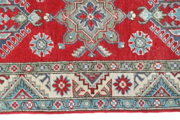 Village Kazak 302cm x 79cm / 9'11'' x 2'7'' - Image 5
