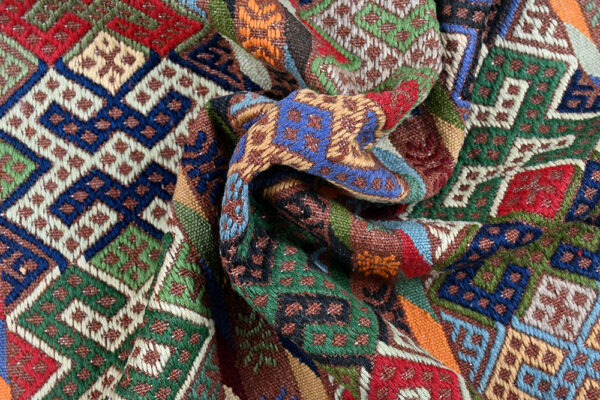 Soumak Kilim 200cm x 83cm / 6'7'' x 2'9'' - Image 2
