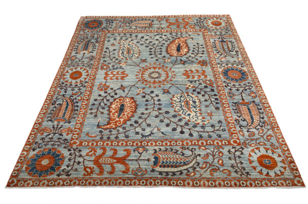 Chob Rang Rug 301cm x 242cm / 9'10'' x 7'11'' - Image 3