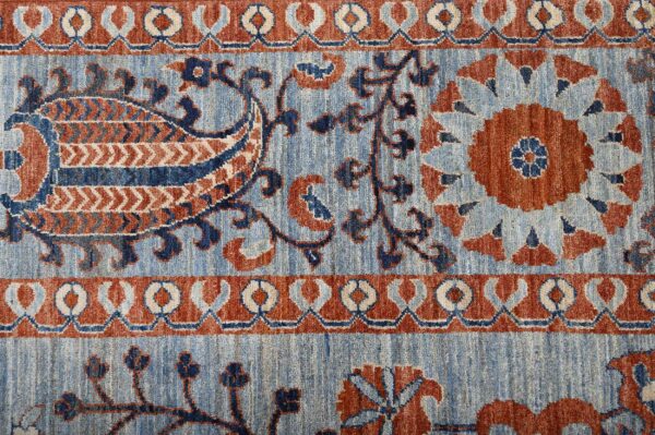 Chob Rang Rug 301cm x 242cm / 9'10'' x 7'11'' - Image 7
