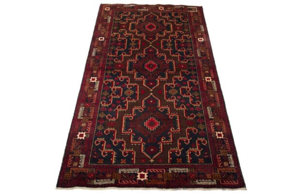 Balouch Rug 202cm x 105cm / 6'7'' x 3'5'' - Image 3