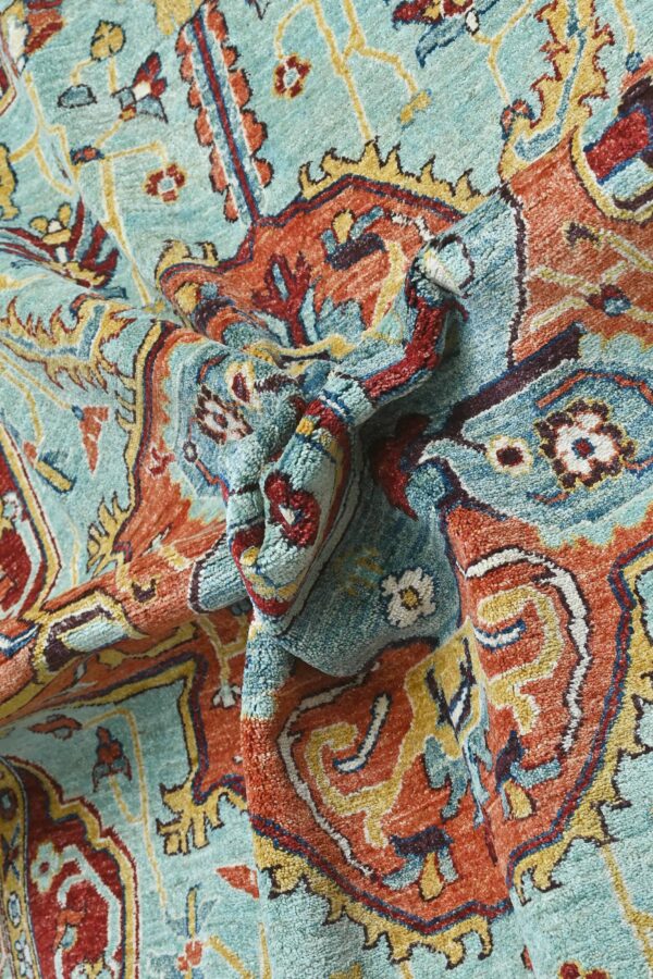 Chob Rang Rug 293cm x 204cm / 9ft 7in x 6ft 8in - Image 5