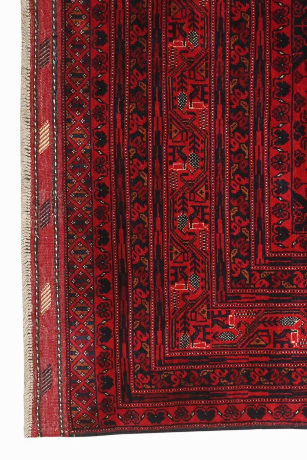 Afghan Fine Belgic Rug 291cm x 200cm /  9ft 6in x 6ft 7in - Image 2