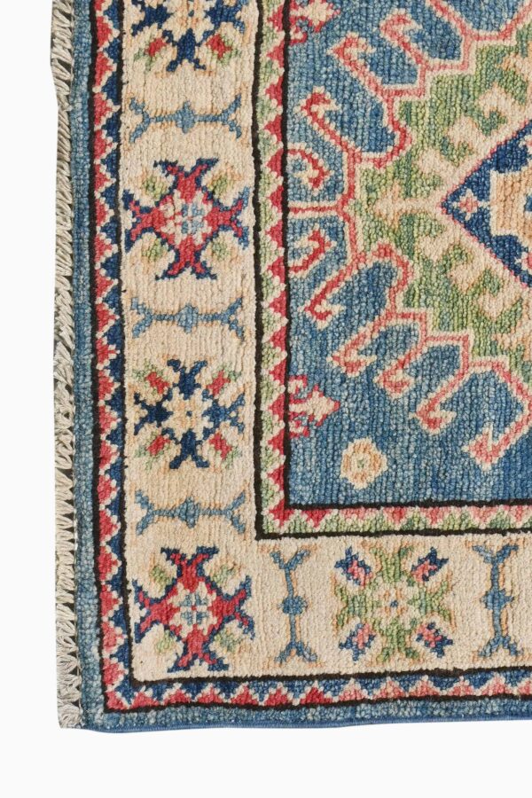 Afghan Village Kazak Hallway Runner 57x185cm /  1'10''x6'1'' - Image 4