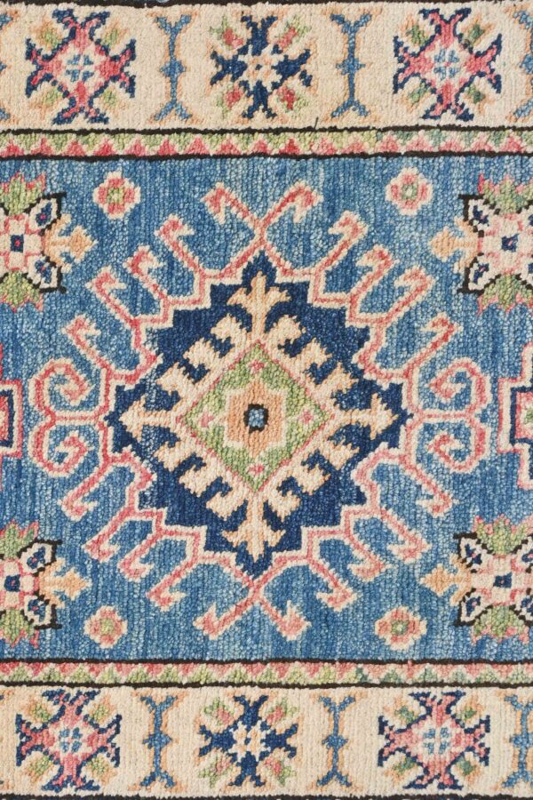 Afghan Village Kazak Hallway Runner 57x185cm /  1'10''x6'1'' - Image 2