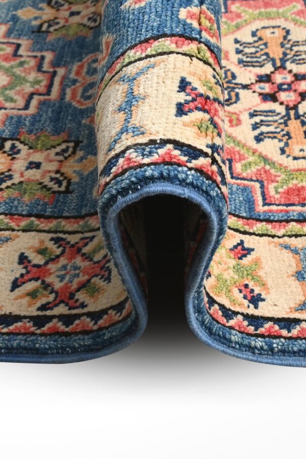 Afghan Village Kazak Hallway Runner 57x185cm /  1'10''x6'1'' - Image 5
