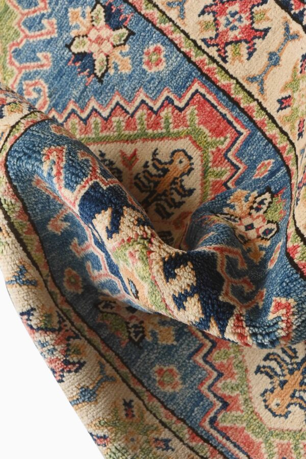 Afghan Village Kazak Hallway Runner 57x185cm /  1'10''x6'1'' - Image 6