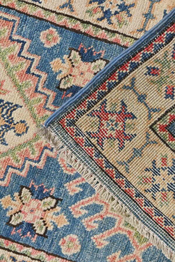 Afghan Village Kazak Hallway Runner 57x185cm /  1'10''x6'1'' - Image 7