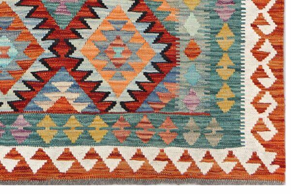 Afghan Kilim 117x188cm / 3'10''x6'2'' - Image 3